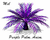 Purple Palm. Animated