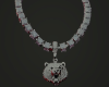 Diamond Blood Bear Chain