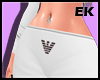 Short white F