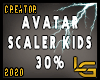 Kids 30% Scaler