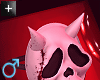 (M) ghost mask bloody