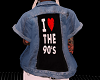 Jean Jacket I ♥ 90s v2
