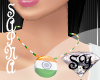 [SY]Indian flag necklace