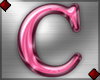 Pink Letter C