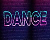 Neon Dance Sign Animated