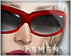 [Is] Sunglasses Glam Red
