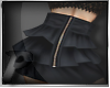 P| Black Zipper Skirt