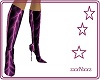 Purple Flash Boots