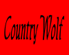 Country Wolf Sign