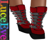 Red Germaine Boots