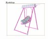 Pink Baby Swing