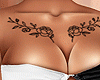 White Black Dress Tattoo