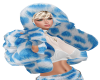 Winter's Blue Coat