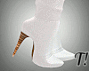 T! Chic White Boots