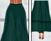 C| Long Skirt Green -