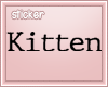 [Kiki] typewriter/kitten