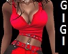GM Belted top red