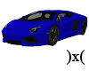)x( Aventador Blue