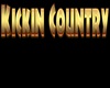 Kickin Country Wall Sign