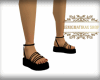 Black  Summer Sandals