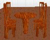 Wooden Table & Chairs