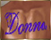 Donna Tattoo Front