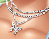 Iced Butterfly Chain