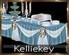 Wedding buffet table