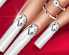 Wedd Diamond White Nails
