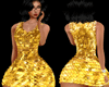 Armored Gold Dress