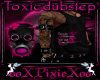 M pink toxic dubstep top