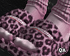 Balenc Pink Cheetah Fur