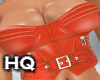 Leather Corset / Orange