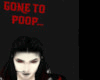 AFK POOP SIGN
