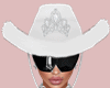 E* Cowgirl White Hat