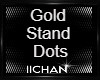 C•Gold Stand Dotsx2