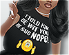 He Said No! +A