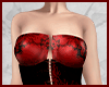 hell corset red