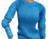 Cyan Blue Sweater