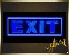 G ! EXIT Sign Animated