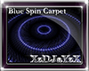 Blue Spin Carpet