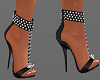 H/Black Sparkle Heels