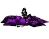 *Luna* purple pillows