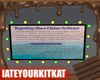 My Report Terms Sign