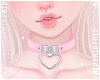 F. Bunny Collar Pinku