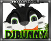 DJ Black Bunny w Carrot