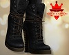 A. Black Leather Boots