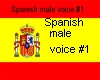 Spanish male voice