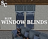 SC Blue Window Blind