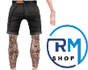 R.jeans bleck uni